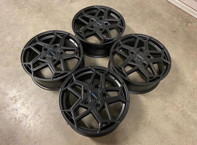 20" Inch Motion R VS2 wheels Ford Transit Custom Van centre bore 65.1 5x160 Satin Black