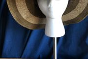 Brown /Beige Stripe Design Hat