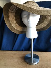 Brown /Beige Stripe Design Hat