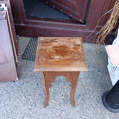 vintage wooden occasional table