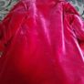 Stunning New Red Silk/Viscose Monsoon Coat Age 8-10 Image 5