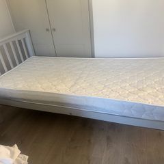 Free Single Bed Frame & Mattress Great Condition (Collection in Bettystown)