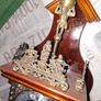 Working Vintage Atlas mechanical Wall Clock converted to battery, Postage Available or collection Image 2