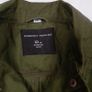 Dorothy Perkins Khaki Green Olive Floral Embroidered Utility Military Style Field Jacket 10UK/38EU Image 2