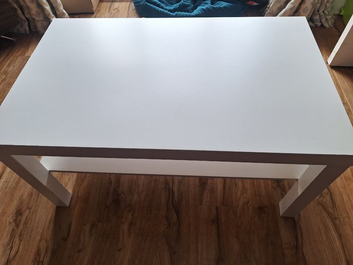 White coffee table