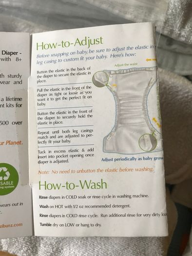 Cloth nappies