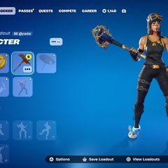 fortnite account renegade raider raiders revenge Black Knight mako OG