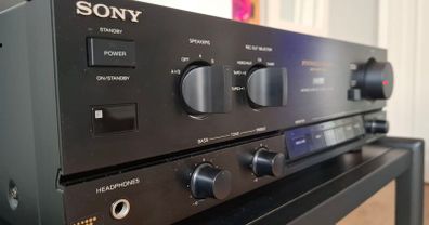 Sony TA-F417R Amplifier with impressive MM Phono Stage and Remote Control