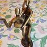Elegant Ballet Dancers Sculpture - Bodrul Khalique Style Image 7