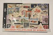 Monaco Souvenir Stamp Set