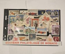 Monaco Souvenir Stamp Set