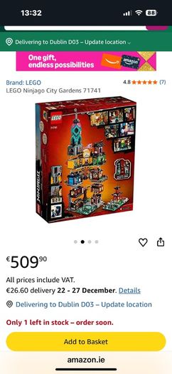 Lego Ninjago City Garden