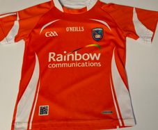 Armagh GAA O'Neills Gaelic Football Jersey (Youths 7-8 Years) FREE POST