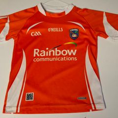 Armagh GAA O'Neills Gaelic Football Jersey (Youths 7-8 Years) FREE POST
