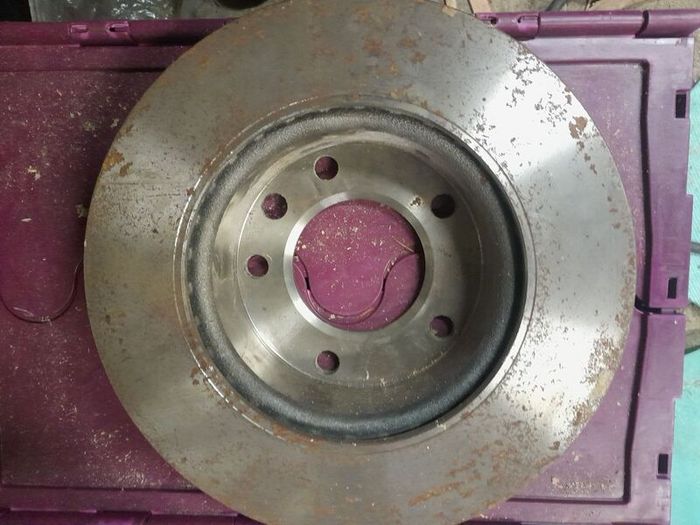 mercedes sprinter 903 brake disk and line