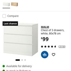 Malm Drawers