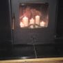 Yola fire door stove used needs TLC and replacement glass Image 2