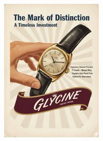 Vintage 1960 Swiss Glycine