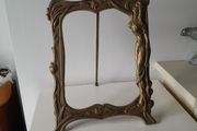 Art Nouveau Solid Brass Picture Frame Large
