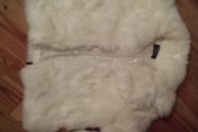 Cream Fake Fur Jacket