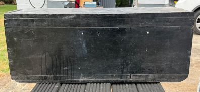 large vintage wooden tool chest (2)