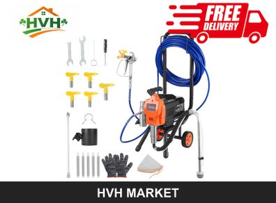 1500W Airless Paint Sprayer with Cart