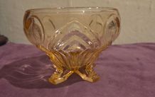 1930's Sowerby Pink Rose Bowl Pattern 2570