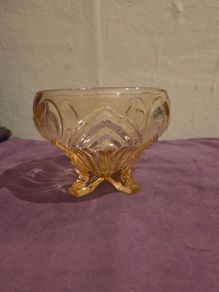 1930's Sowerby Pink Rose Bowl Pattern 2570