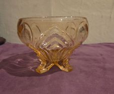 1930's Sowerby Pink Rose Bowl Pattern 2570