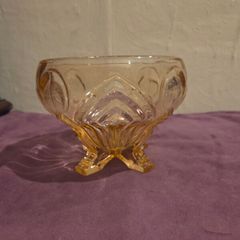1930's Sowerby Pink Rose Bowl Pattern 2570