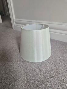 Satin lamp shade