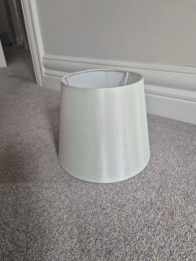 Satin lamp shade