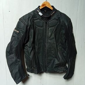 leather biker jacket