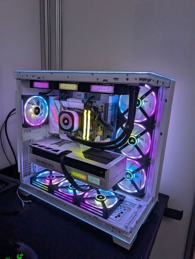 Lian Li O11D Evo Rgb White Mid-tower Atx Gaming PC Case
