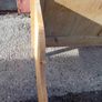 Antique  French Pine Sleigh Bed Image 6