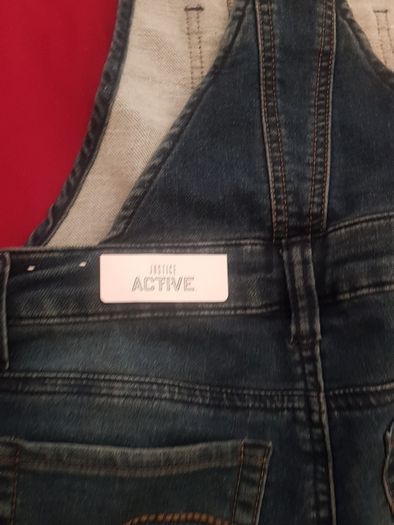 Justice Dungarees age 12