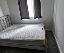 Double bed with matress