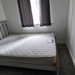 Double bed with matress