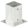 Post Anchors 4 pcs Galvanised Metal 91 mm Image 3