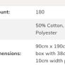 Brand New Nicole Day Home Luxury Percale Single Valance Sheet - RRP - 18.99 Image 9