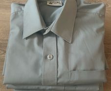 Uniform Blue Long Sleeve Shirts x 4 - Banner Size 14"