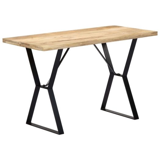Dining Table 120x60x76 cm Solid Mango Wood