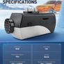 12 V 5 kW Diesel Heater with LCD display Image 5
