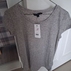 French Connection Grey Marl Tshirt - UK 8 - BNWT RRP 35