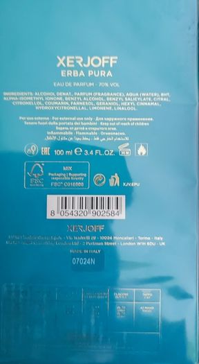 Erba Pura 10 ml original new edition decant