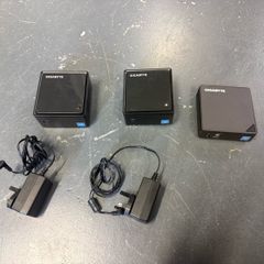 3 Gigabyte Brix mini PCs