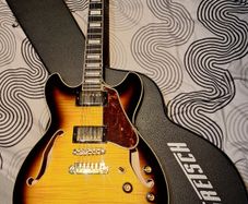 Ibanez AS93FM-AYS Flame maple sunburst semi hollow body