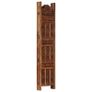Hand carved 4-PanelRoom Divider Brown 160x165 cm Solid Mango Wood Image 9