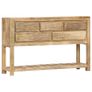 Sideboard 120x30x75 cm Solid Mango Wood Image 9