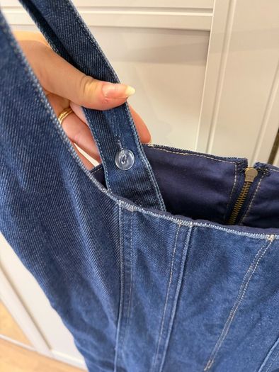Forever New Jeans Dress 36